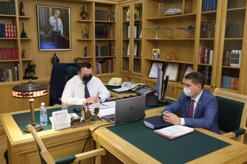 Губернатор Новгородской области встретился со своими наставляемыми –участниками проекта «Лидеры России».