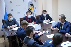 Состоялась встреча с участниками конкурса «Лидеры России»